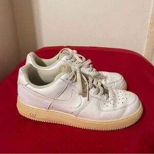 Nike Air Force One Men's Sneakers‎ White Size 9